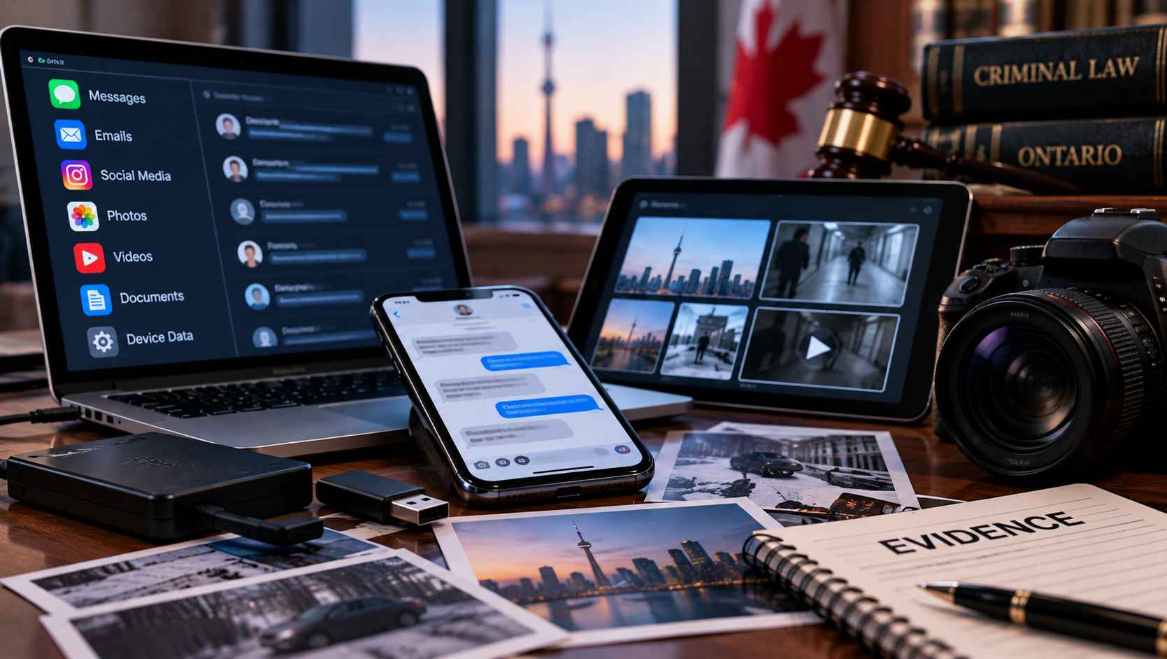 How Digital Evidence Can Become Relevant in an Ontario Criminal Case